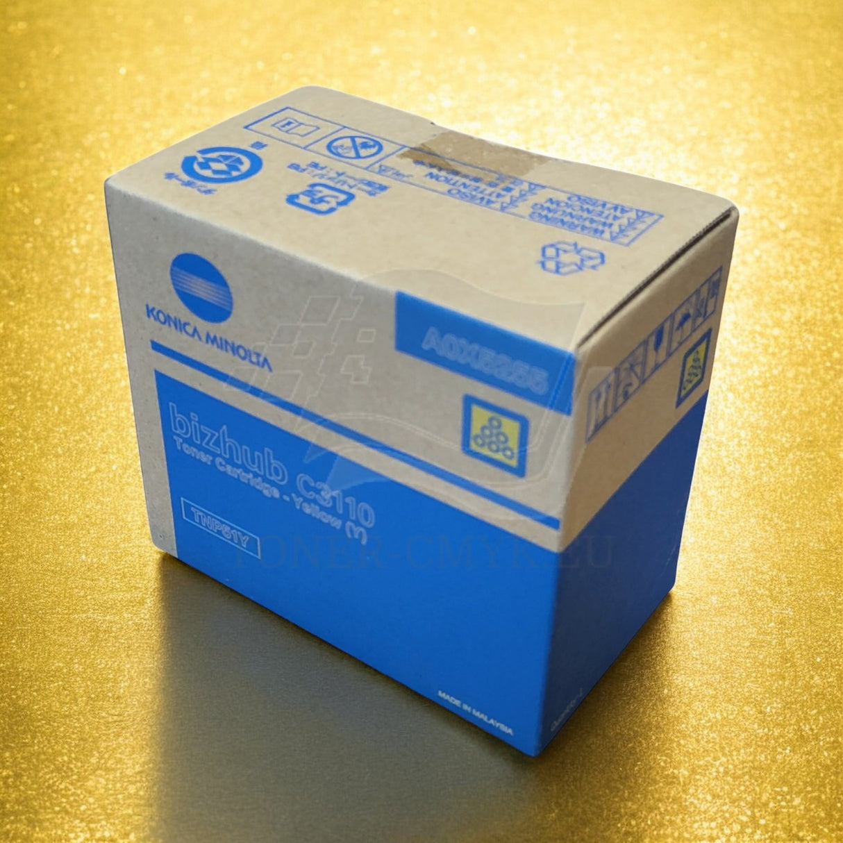 Originální žlutý toner Konica Minolta TNP-51Y A0X5255 pro Bizhub C3110P NEW OVP