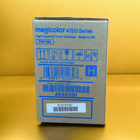 Originální toner Konica Minolta TNP-18M Magenta A0X5350 pro Magicolor 4700-4750^