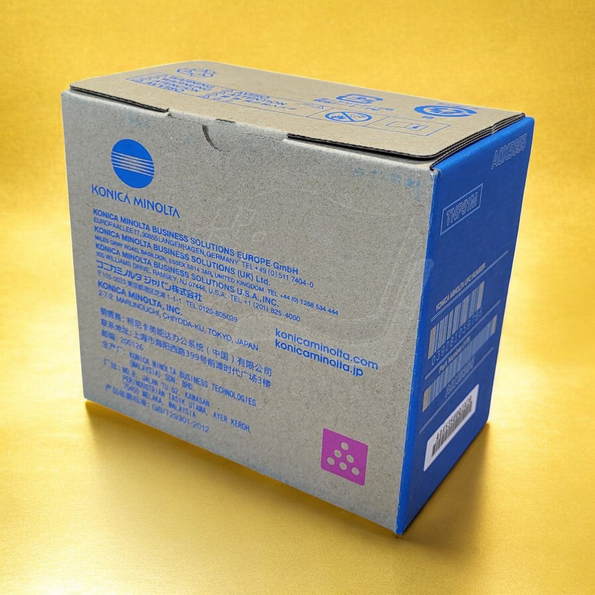 Originální toner Konica Minolta TNP-51M Magenta A0X5355 pro Bizhub C3110P NEW OVP