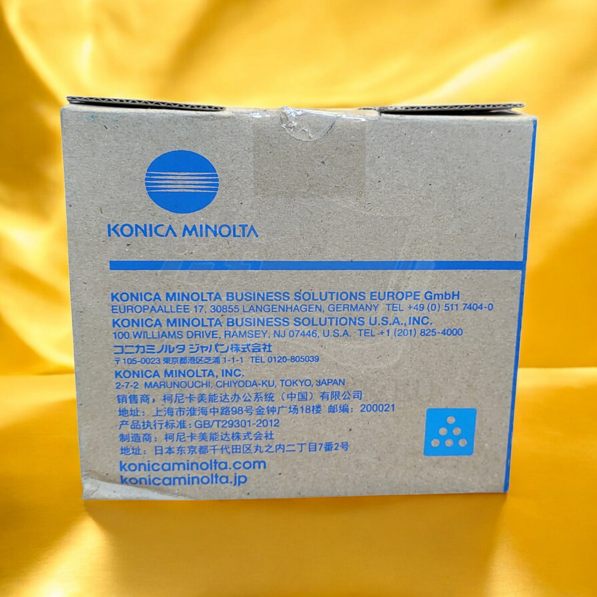 Original Konica Minolta TNP22 Toner Cyan f. bizhub C35 A0X5452 NEU OVP