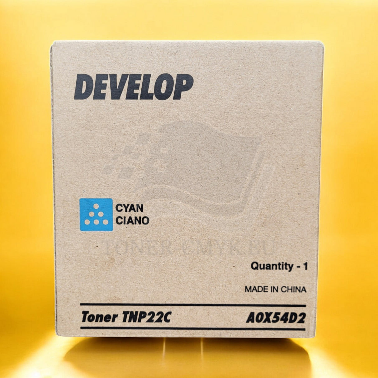 Originální toner Develop TNP22C azurový A0X54D2 Ineo + 35 Ineo Plus 35 Ineo + 35