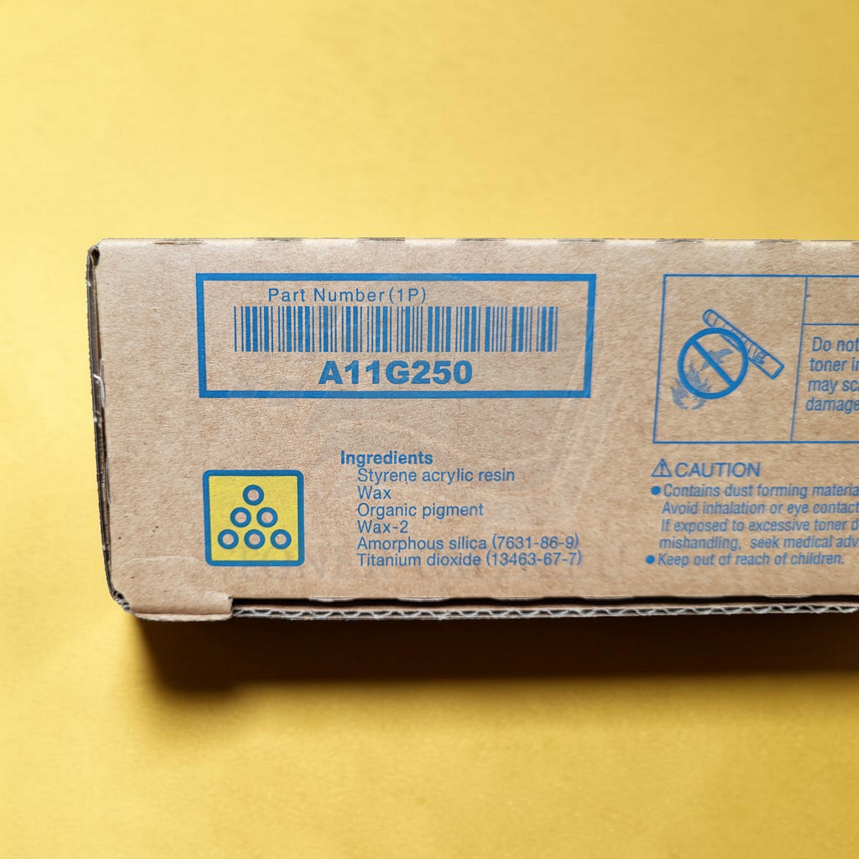 Originální žlutý toner Konica Minolta TN319Y A11G250 pro Bizhub C 360 NEW OVP