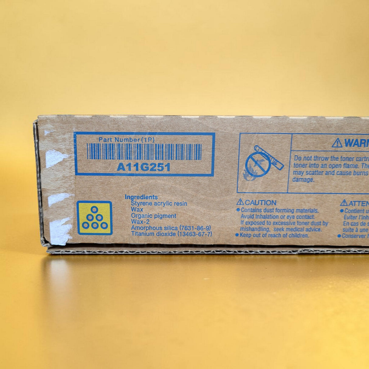 "Originele Konica Minolta Toner Geel A11G251 bizhub C220 C280 TN216Y Origineel
