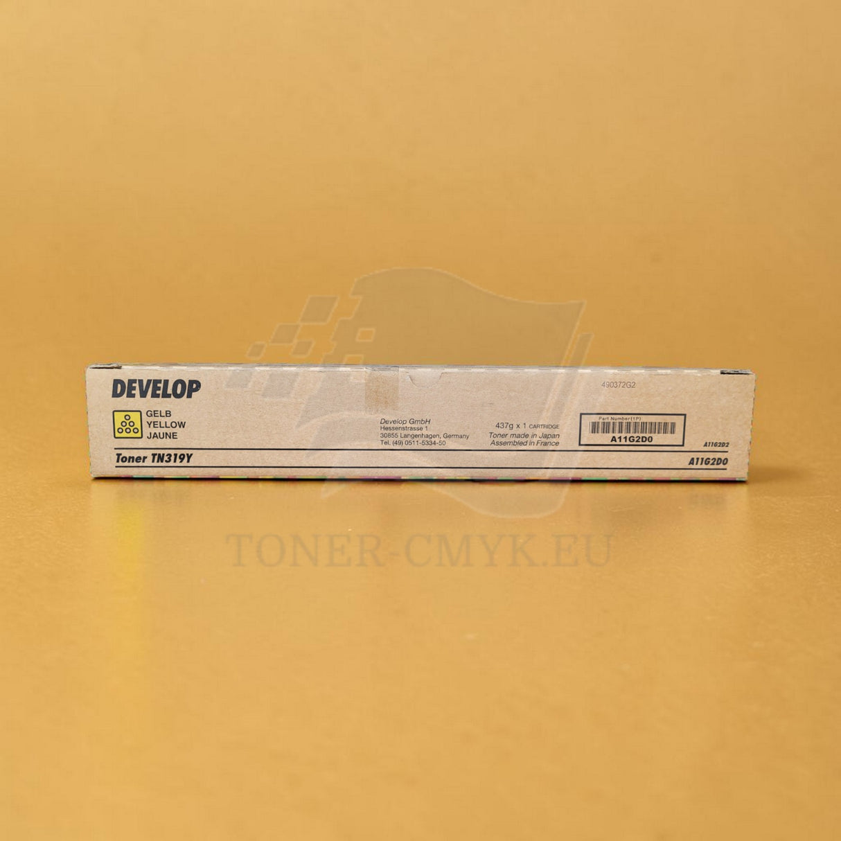 "Original Develop TN319Y Toner Yellow A11G2D0 pro Ineo + 360 Plus 360 NEW OVP