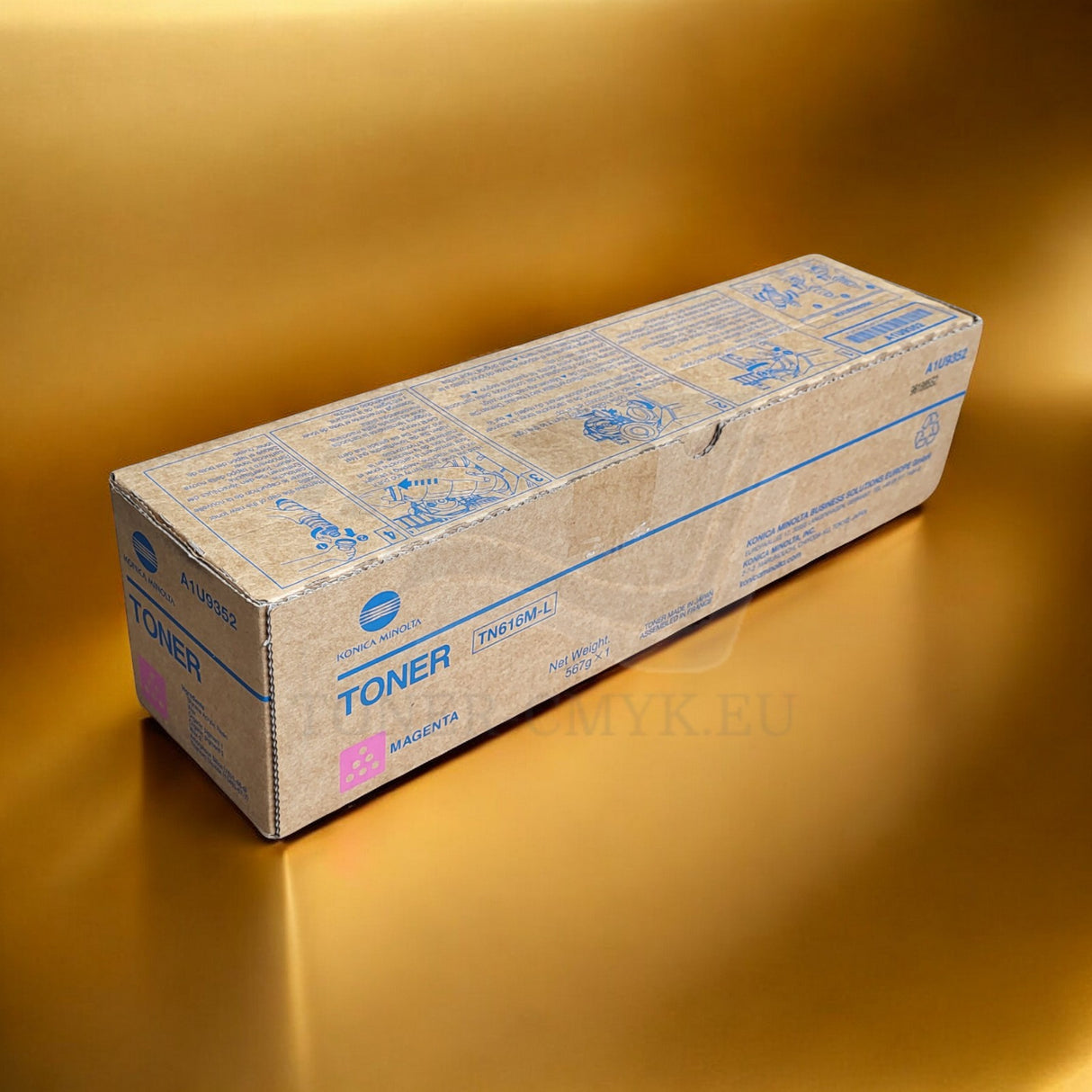 "Originele Konica Minolta TN616M-L magenta toner A1U9252 voor Bizhub Pro C6000 NIEUW