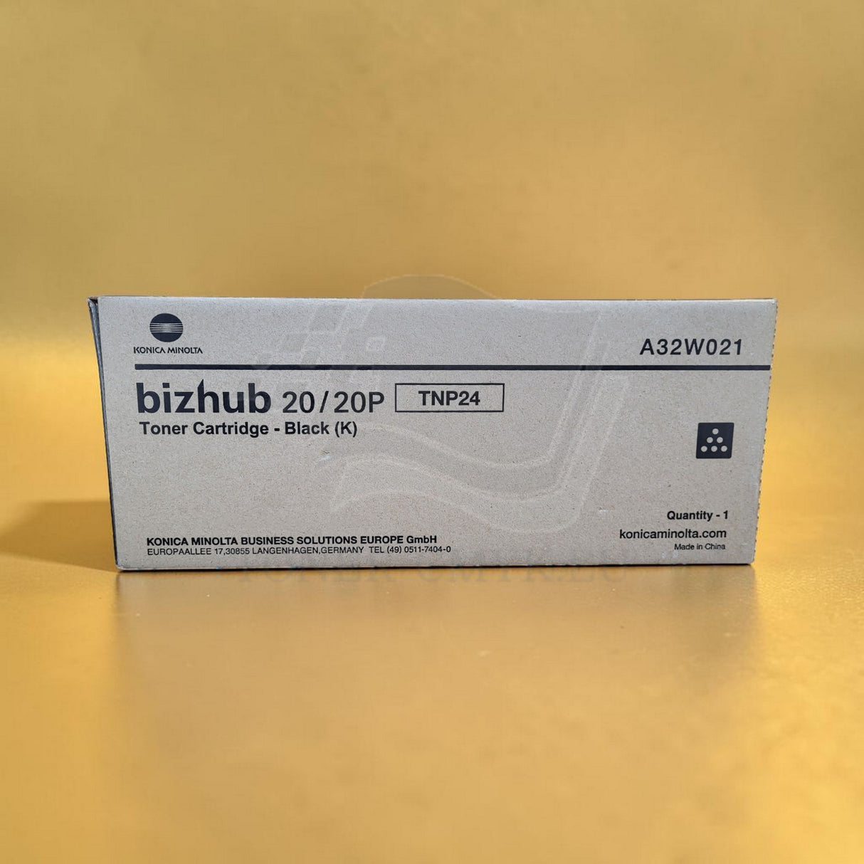 Originální toner Konica Minolta TNP24 černý A32W021 Bizhub 20 P NEU OVP