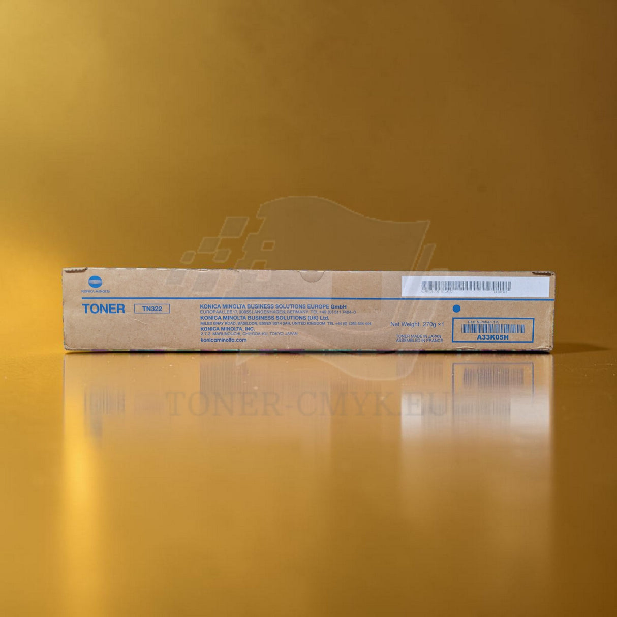 Originální černý toner Konica Minolta TN322 A33K05H pro Bizhub 224e 284e 364e NOVINKA