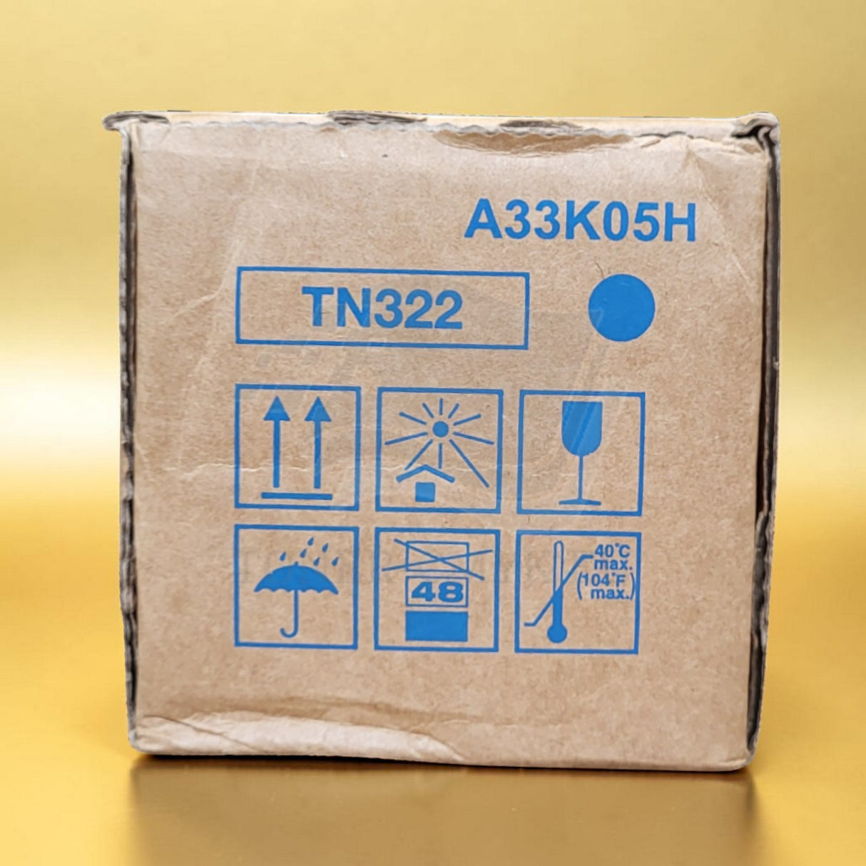 Originální černý toner Konica Minolta TN322 A33K05H pro Bizhub 224e 284e 364e NOVINKA