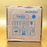 Originální černý toner Konica Minolta TN322 A33K05H pro Bizhub 224e 284e 364e NOVINKA