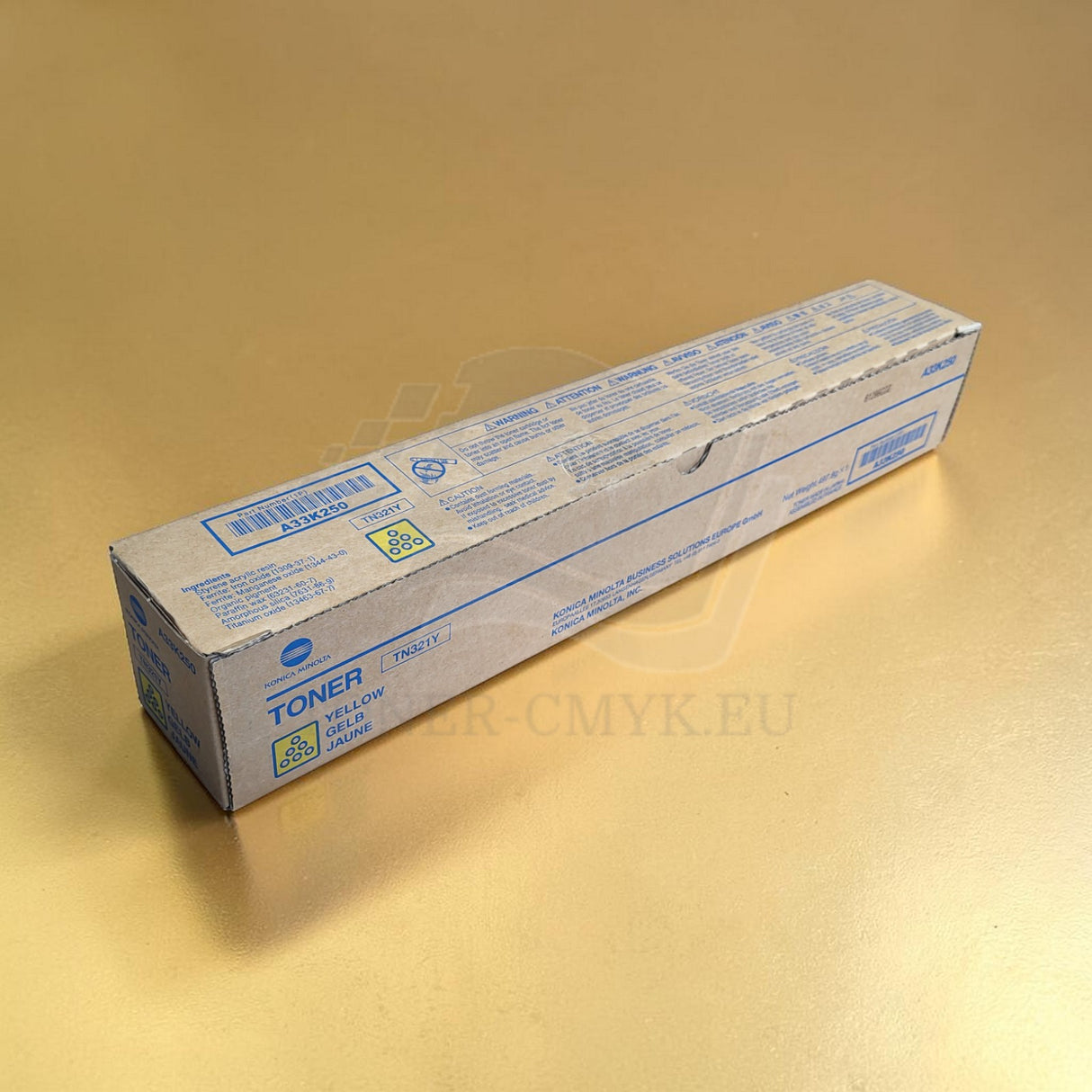 Konica Minolta Toner Geel TN321 A33K250 voor Bizhub 224 284 364 NIEUW