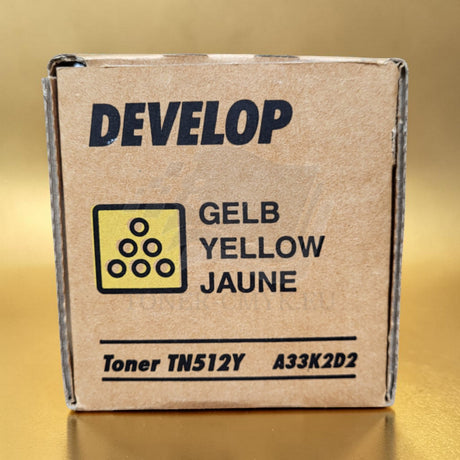 "Original Develop TN512Y Toner Jaune A33K2D2 pour Ineo + 454 554 454 e 554 e