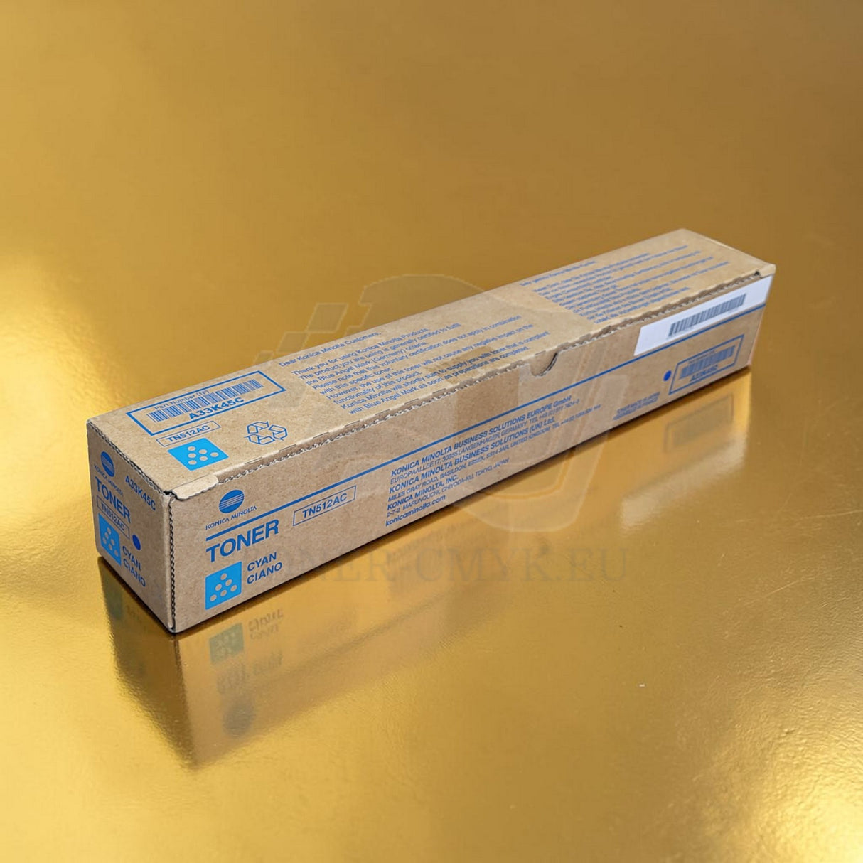 Originele Konica Minolta lage capaciteit TN321 toner cyaan A33K45C voor Bizhub 224