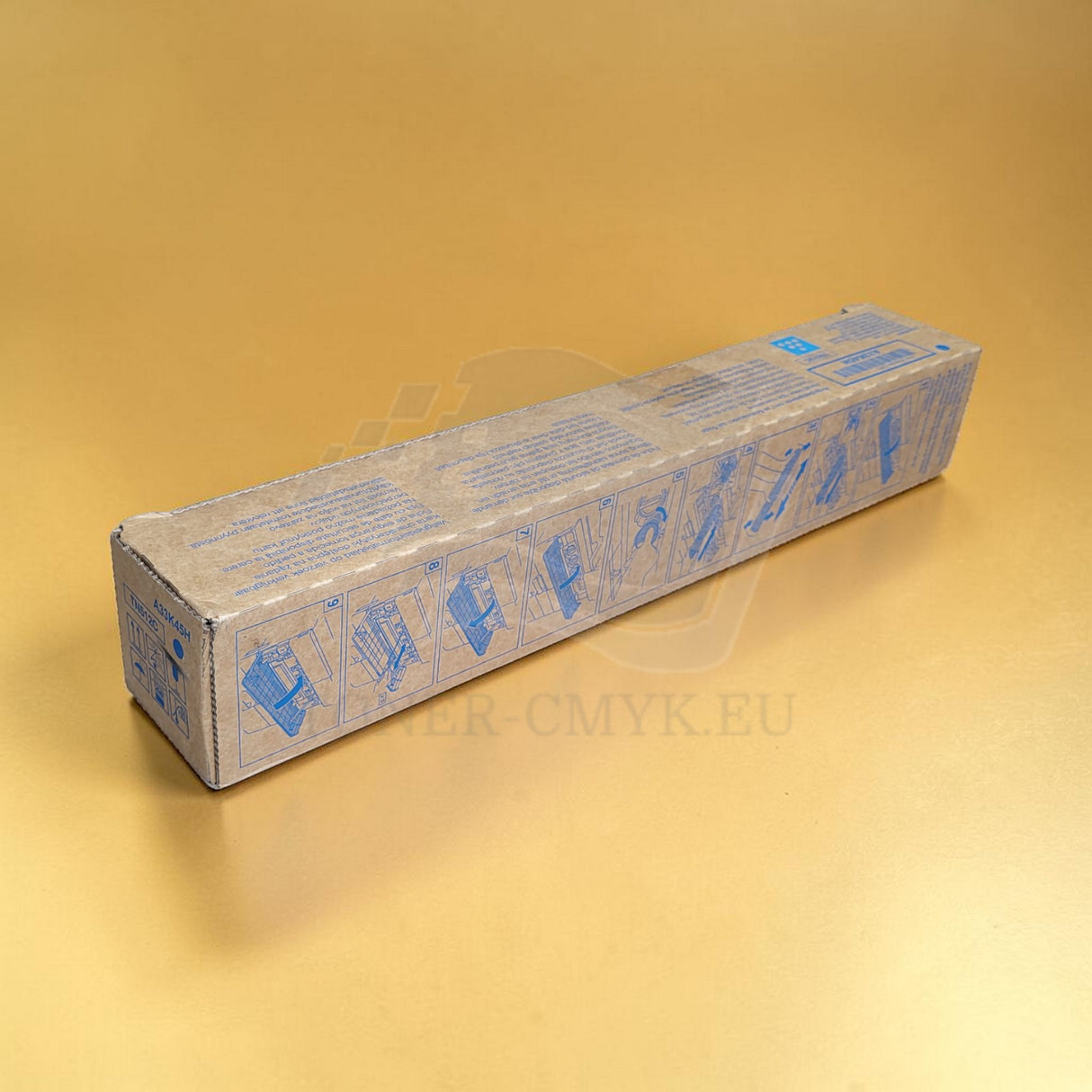 Originální toner Konica Minolta TN512C azurový nízkokapacitní A33K45H pro Bizhub C454