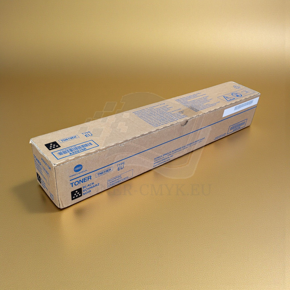 Originální černý toner Konica Minolta TN619K A3VX15K pro AccurioPress C3080-C4070