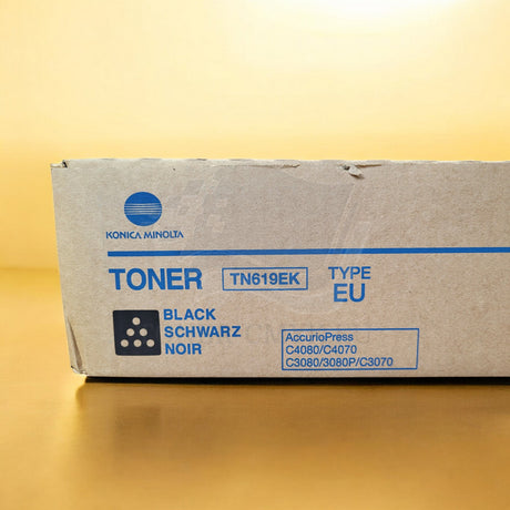 Originální černý toner Konica Minolta TN619K A3VX15K pro AccurioPress C3080-C4070