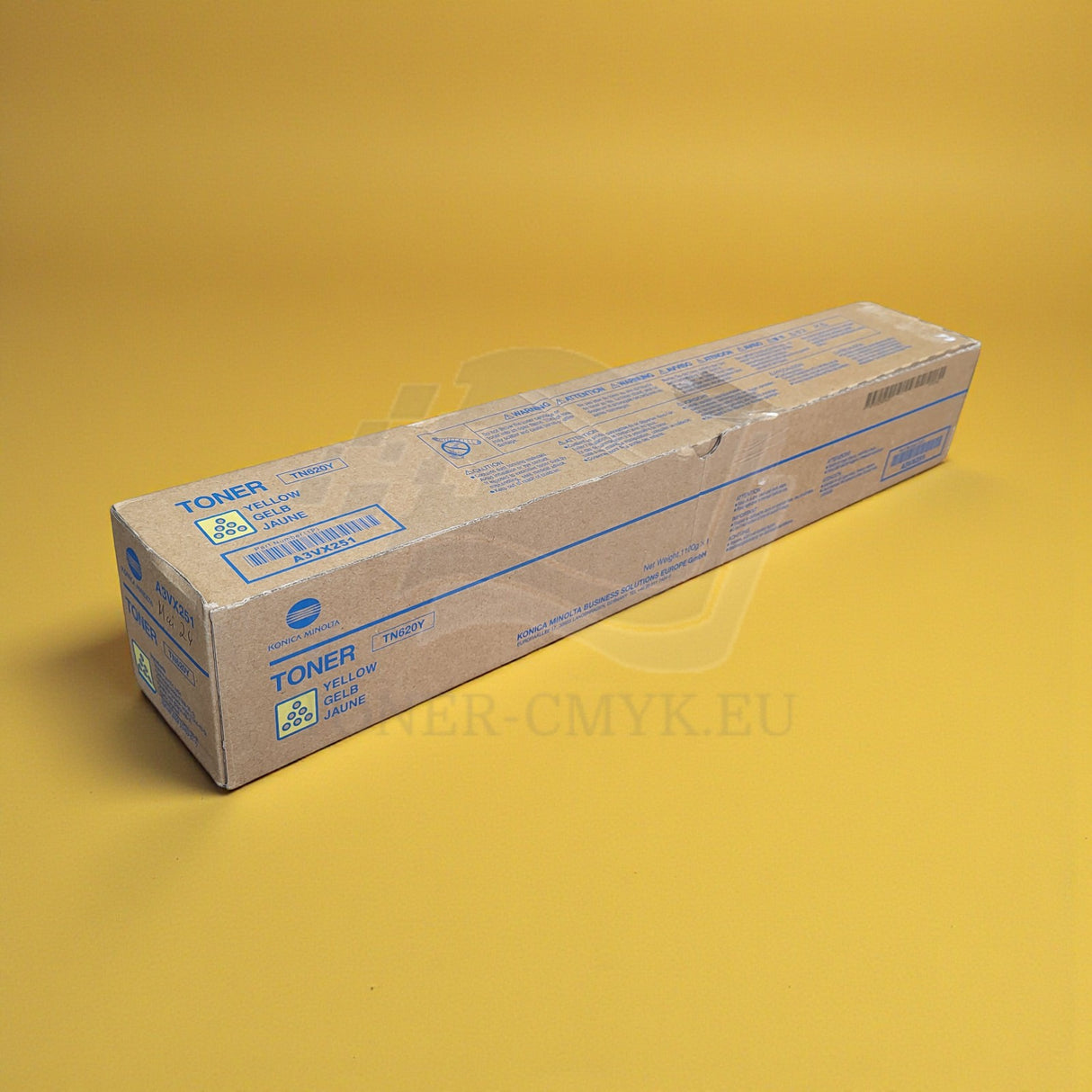 Konica Minolta TN620Y Toner Geel A3VX251 voor Bizhub Press Pro 1060 1070 2060 N