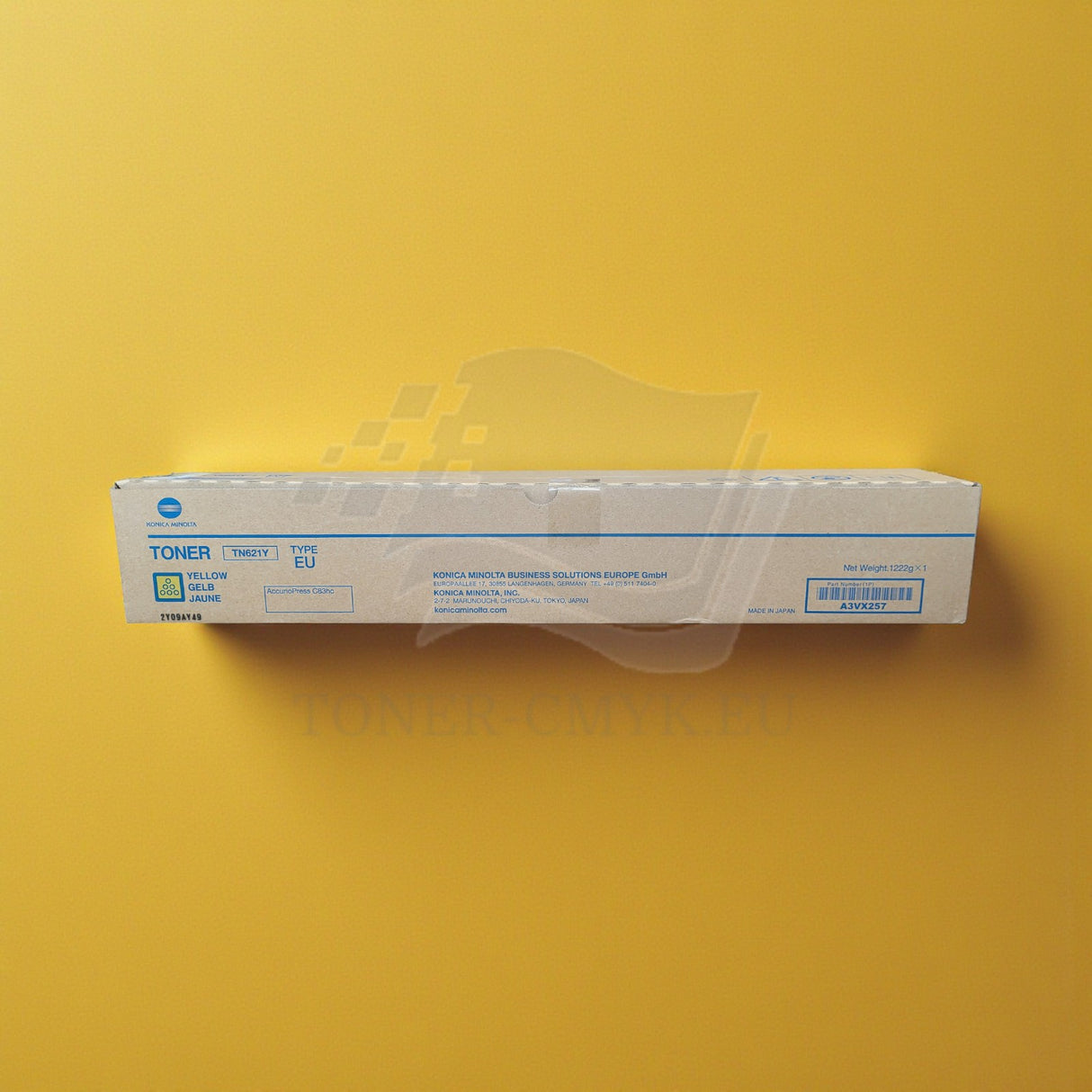 Originální žlutý toner Konica Minolta TN621Y A3VX257 pro Accuriopress C83 NOVINKA