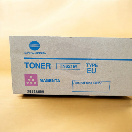 "Originele Konica Minolta TN621M Toner Magenta A3VX357 voor Accuriopress C83 NIEUW^