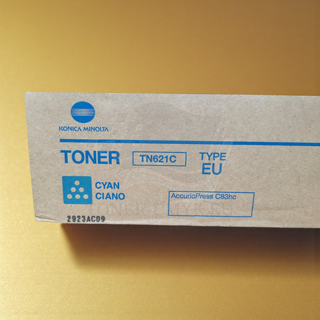 Originální toner Konica Minolta TN621C azurový A3VX457 pro Accuriopress C83 NOVINKA