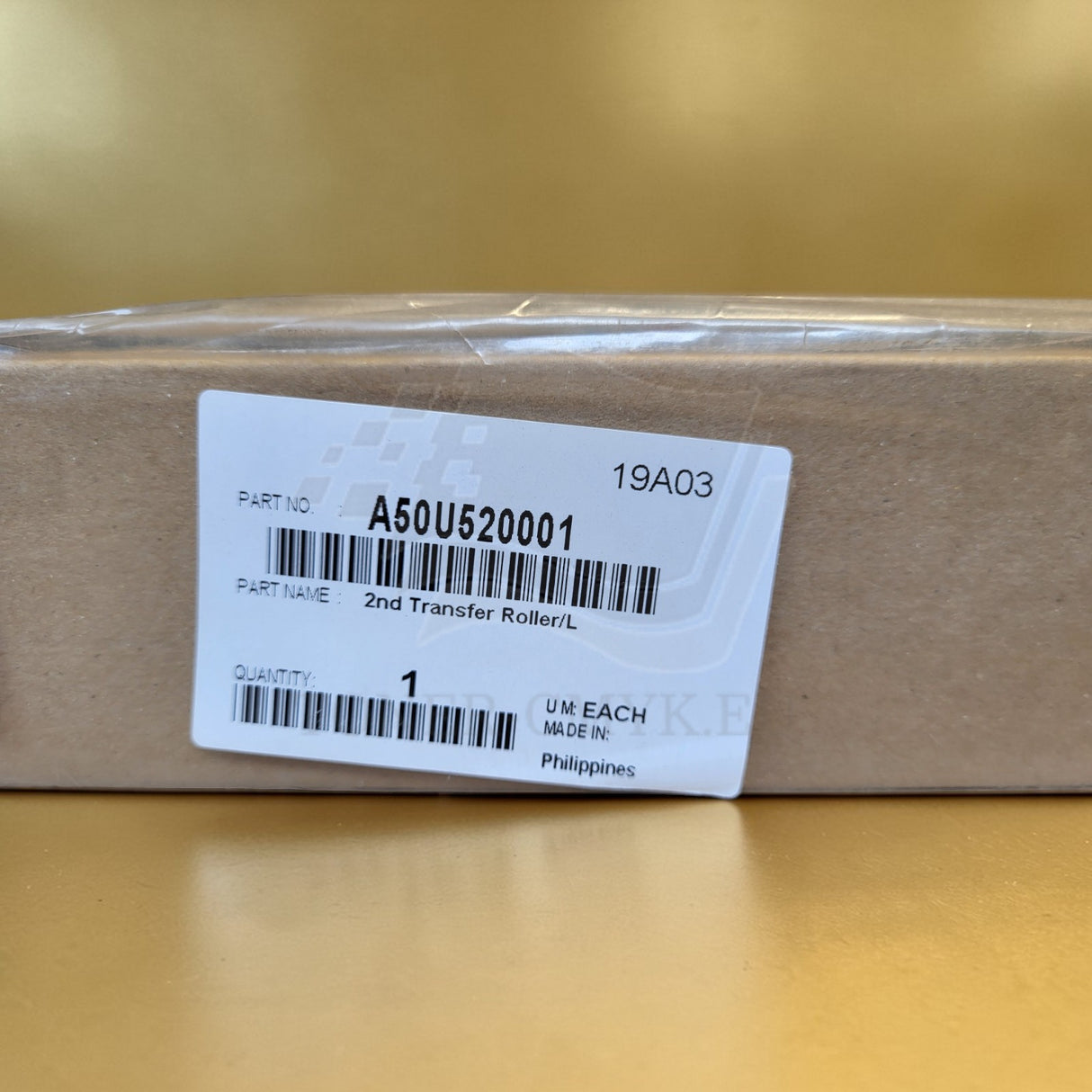 Original Konica Minolta 2nd Transfer Roller Lower A50U520001 Bizhub Press C1060