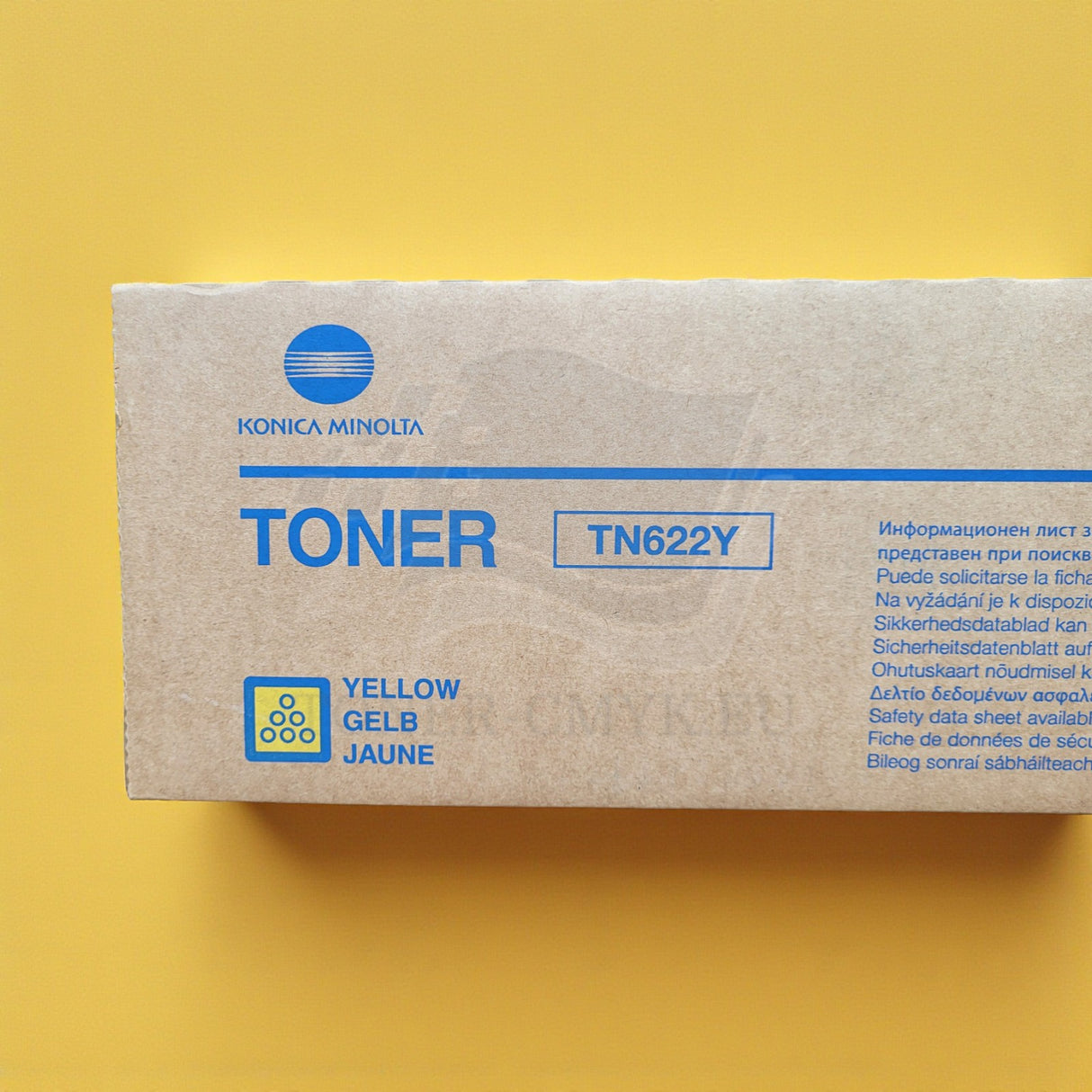 Originální toner Konica Minolta TN622Y žlutý A5E7251 Bizhub Press C 6100 NEU OVP