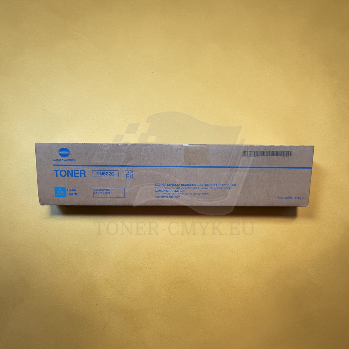 Originální toner Konica Minolta TN622C azurový A5E7451 Bizhub Press C 6100 C 6085