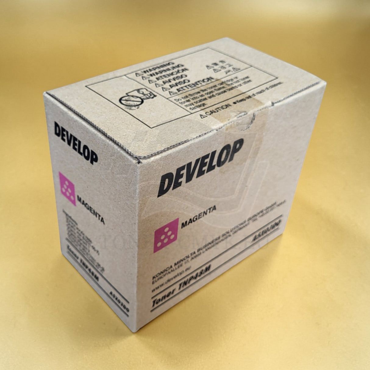 Original Develop TNP48M Toner Magenta Develop Ineo+ 3350 3850 A5X03D0 NEU OVP
