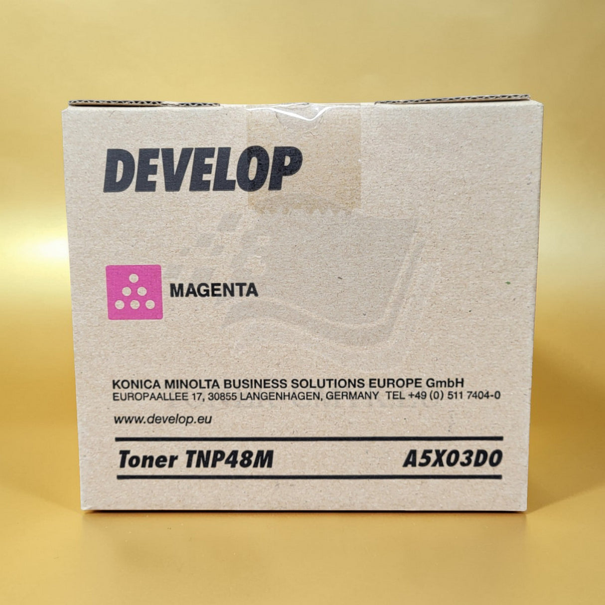 Original Develop TNP48M Toner Magenta Develop Ineo+ 3350 3850 A5X03D0 NEU OVP