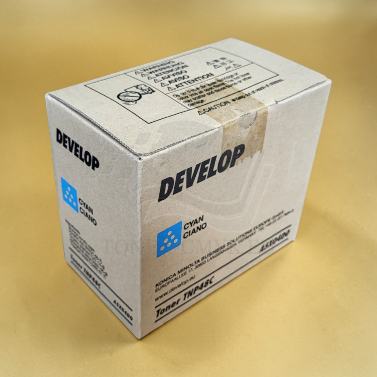 Original Develop TNP48C Toner Cyan Develop Ineo+ 3350 3850 A5X04D0 NEU OVP