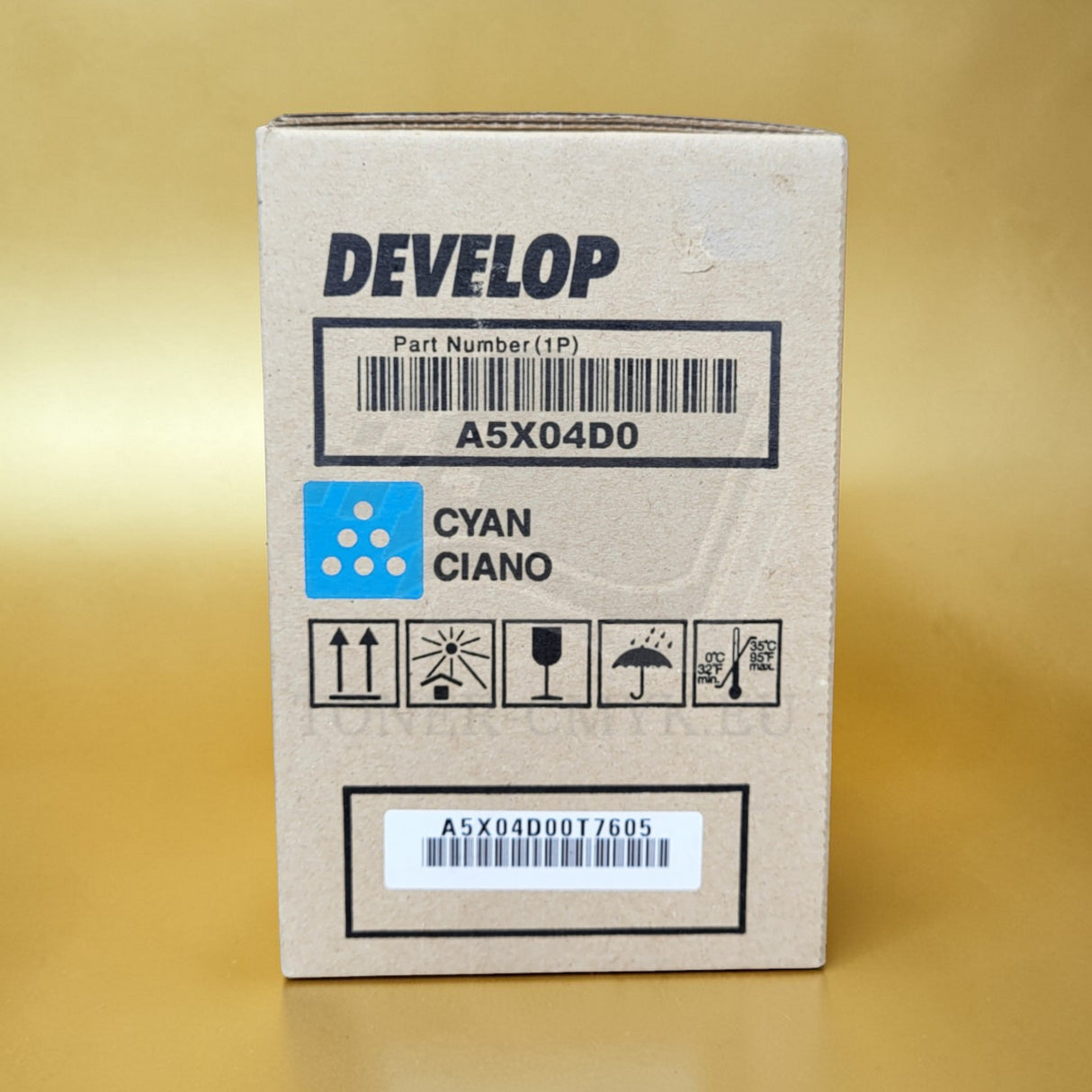 Original Develop TNP48C Toner Cyan Develop Ineo+ 3350 3850 A5X04D0 NEU OVP