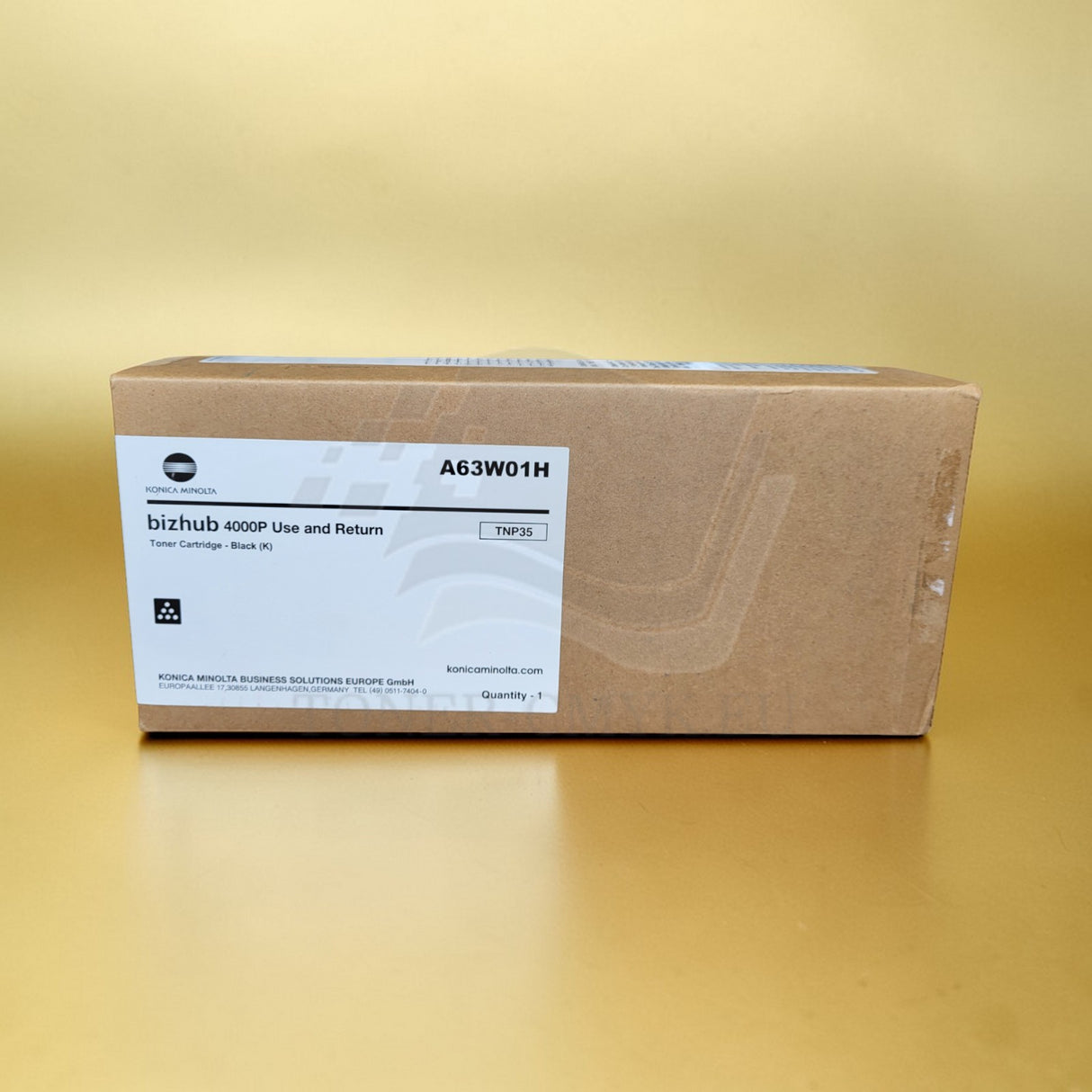 Konica Minolta TNP35 Toner Zwart (Zwart) A63W01H voor Bizhub 4000P