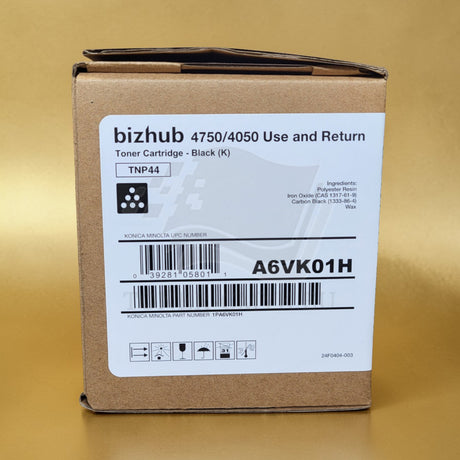 Konica Minolta TNP44 Toner Zwart (Zwart) A6VK01H Bizhub 4050 4750