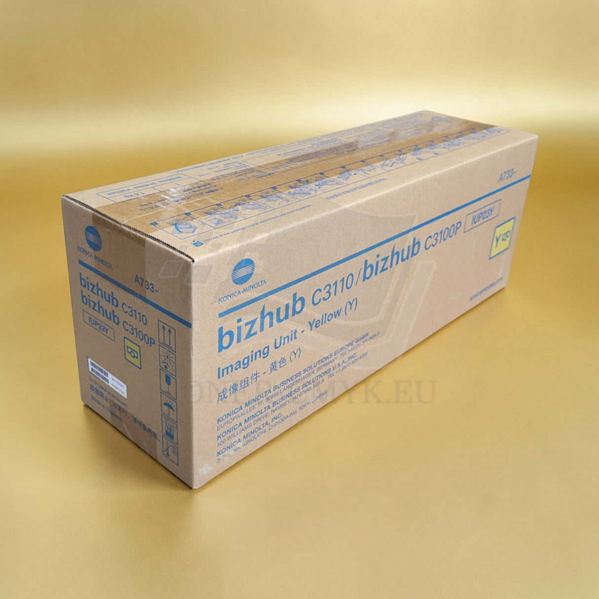 Original Konica Minolta A73308H IUP23 Yellow Imaging Unit Bizhub Bizhub C 3100