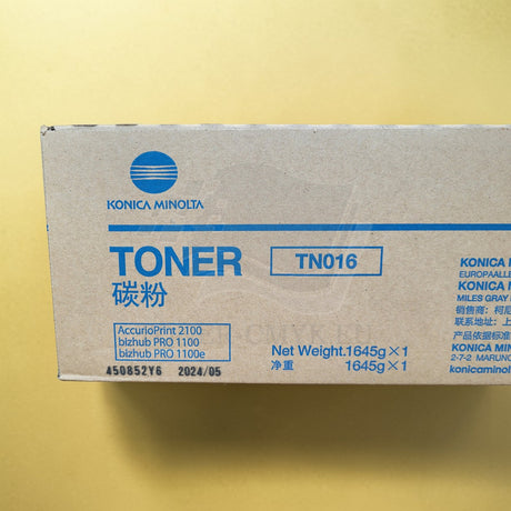 "Originele Konica Minolta TN016 Toner Zwart A88J150 voor Bizhub Pro 1100 NIEUWE OVP