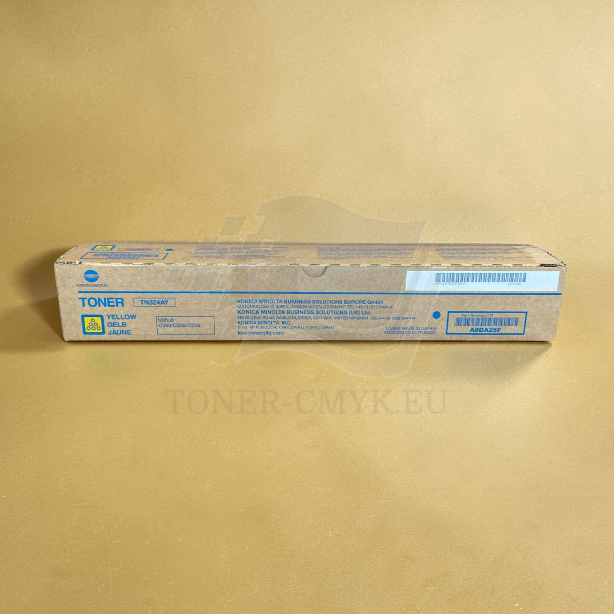 "Originele Konica Minolta TN324 Toner Geel A8DA25F Bizhub C258 C308 C368^ 270G