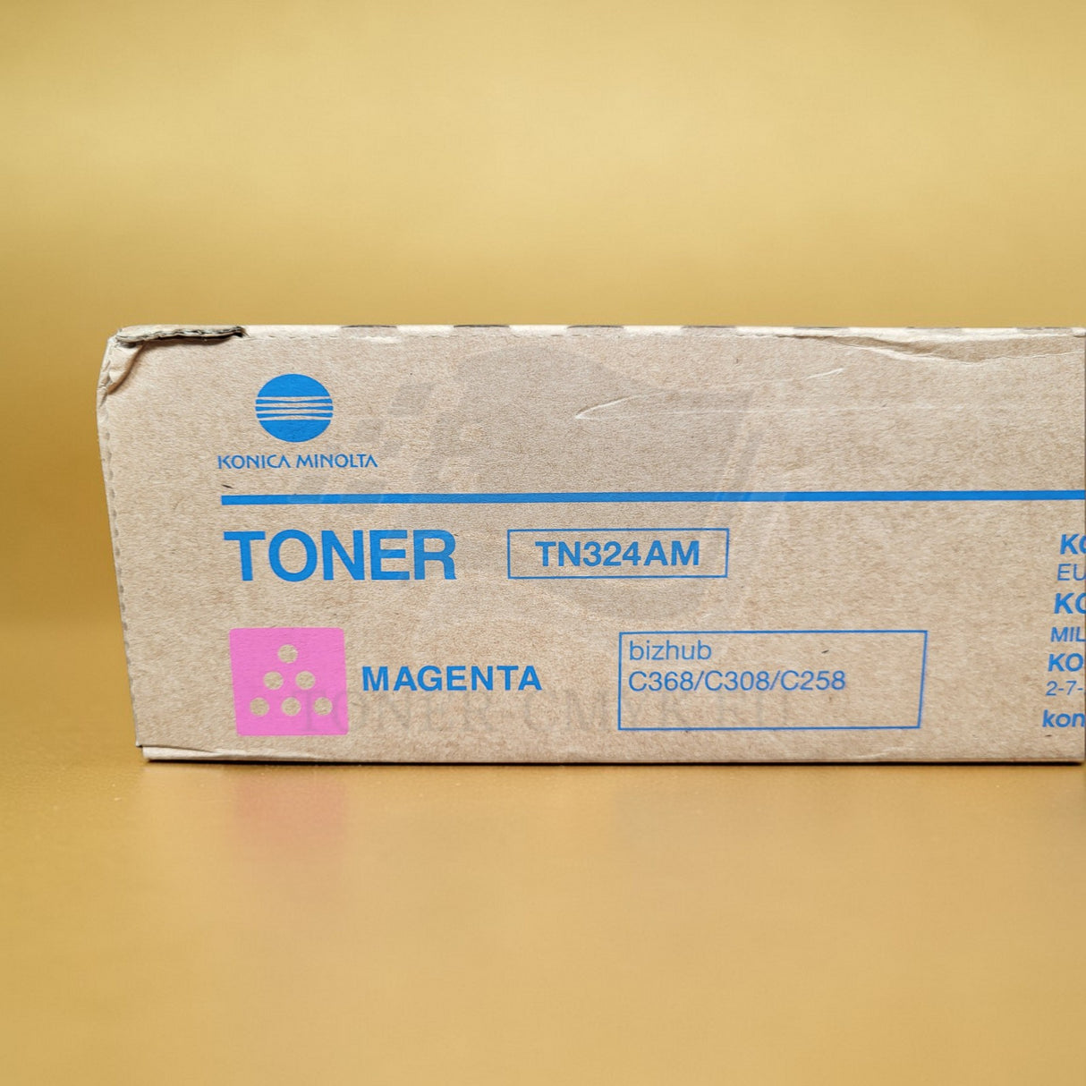 "Originele Konica Minolta TN324 magenta toner A8DA35G Bizhub C258 C308 C368 250G