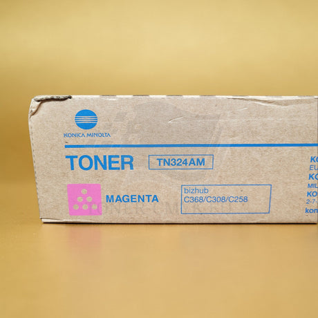 "Originele Konica Minolta TN324 magenta toner A8DA35G Bizhub C258 C308 C368 250G