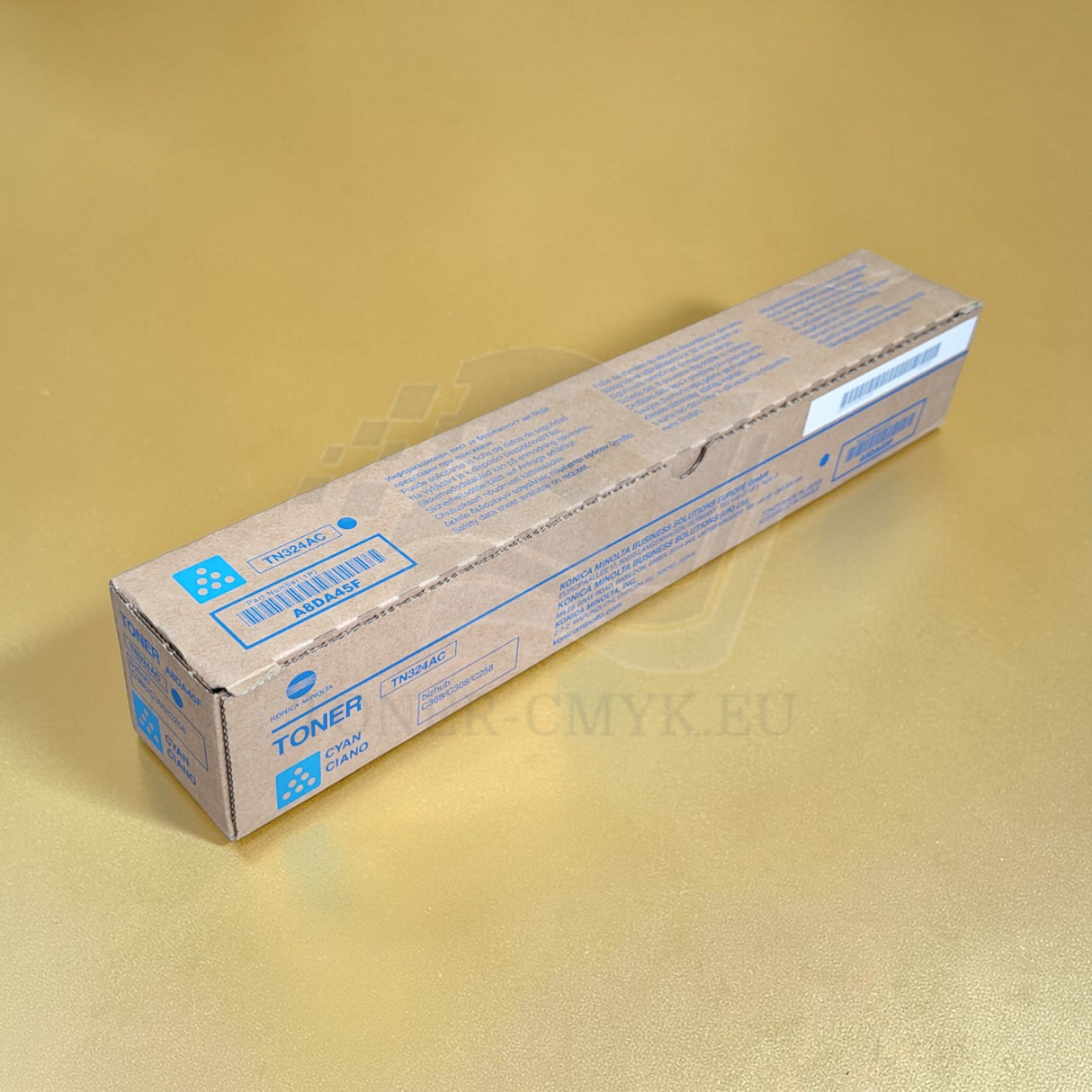 "Originele Konica Minolta TN324C Cyaan Toner A8DA45F Bizhub C258 C308 C368 250 Gr