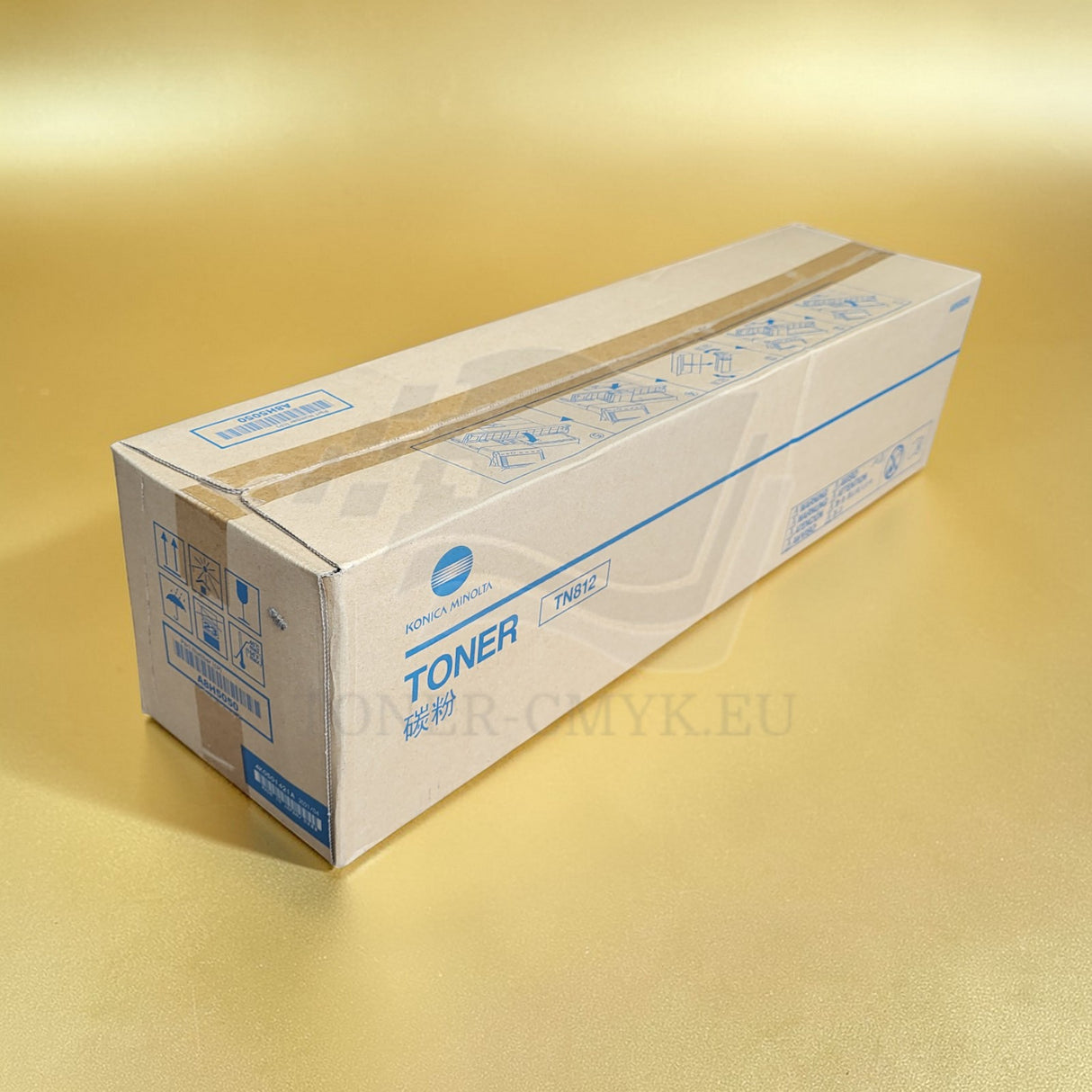 Originele Konica Minolta A8H5050 TN812 Toner Zwart (Zwart) voor Bizhub 758 958