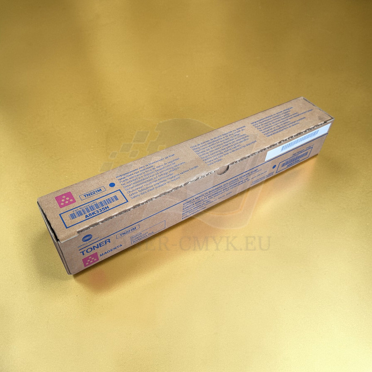 "Originele Konica Minolta lage capaciteit TN221 toner magenta A8K335H voor Bizhub 227