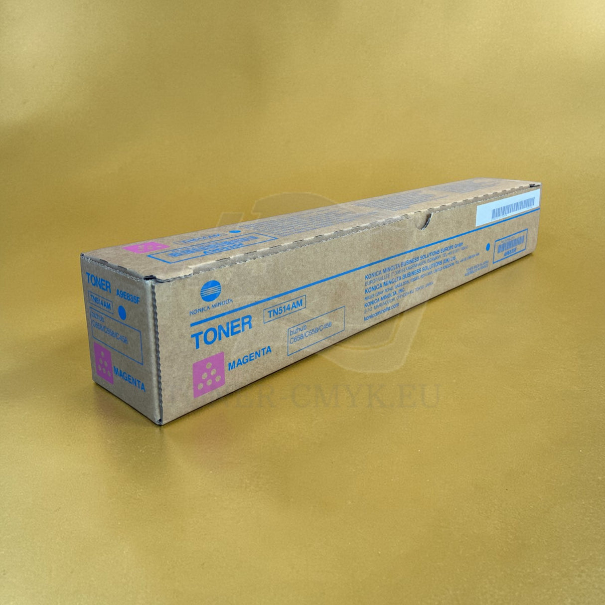 Original Konica Minolta Toner TN514AM Magenta Bizhub C458 C558 C658 A9E835F NEU^