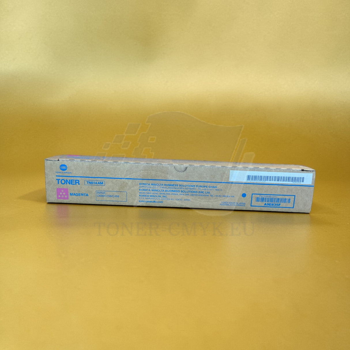 Original Konica Minolta Toner TN514AM Magenta Bizhub C458 C558 C658 A9E835F NEU^