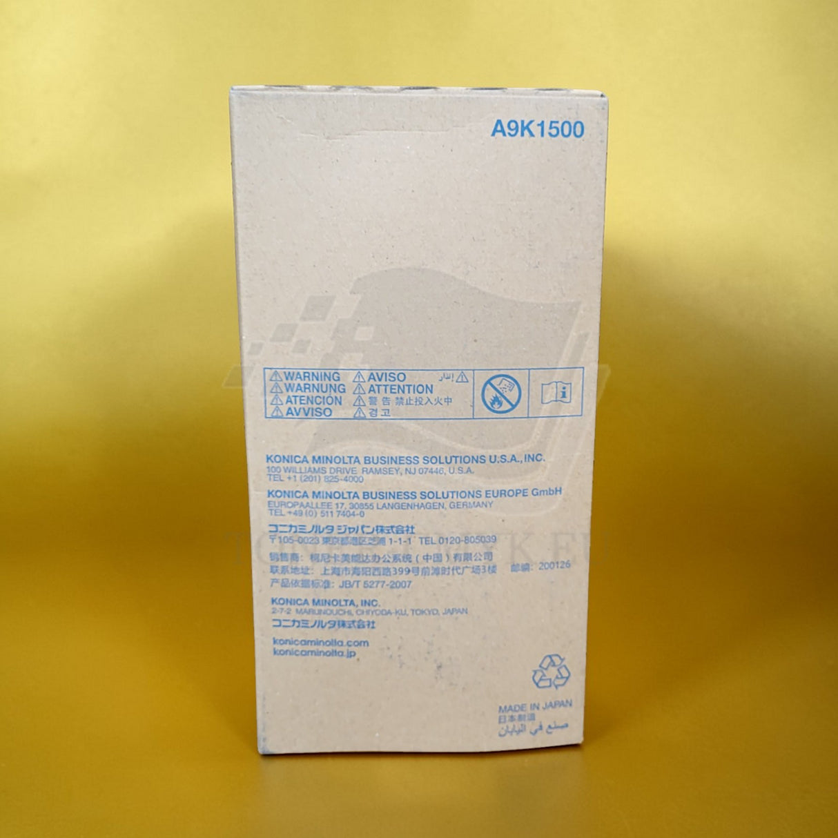 Konica Minolta DV017 Ontwikkelaar Zwart A9K1500 voor AccurioPress 6120 6136 NIEUWE OV