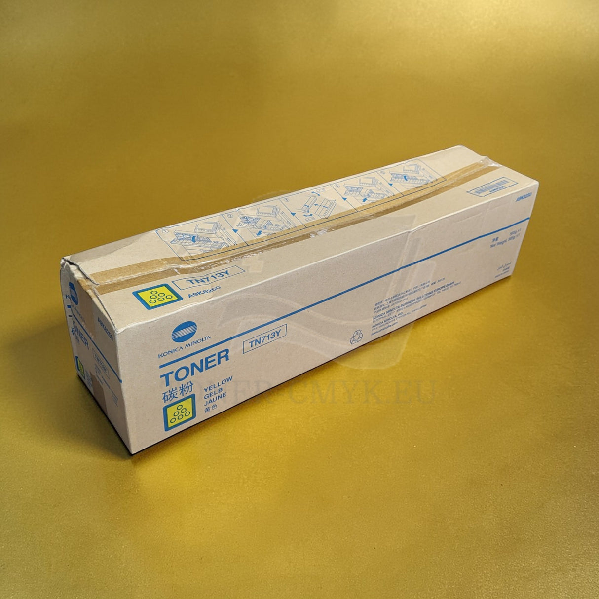 Originální černý toner Konica Minolta TN713K (černý) A9K8150 pro Bizhub C659 C75
