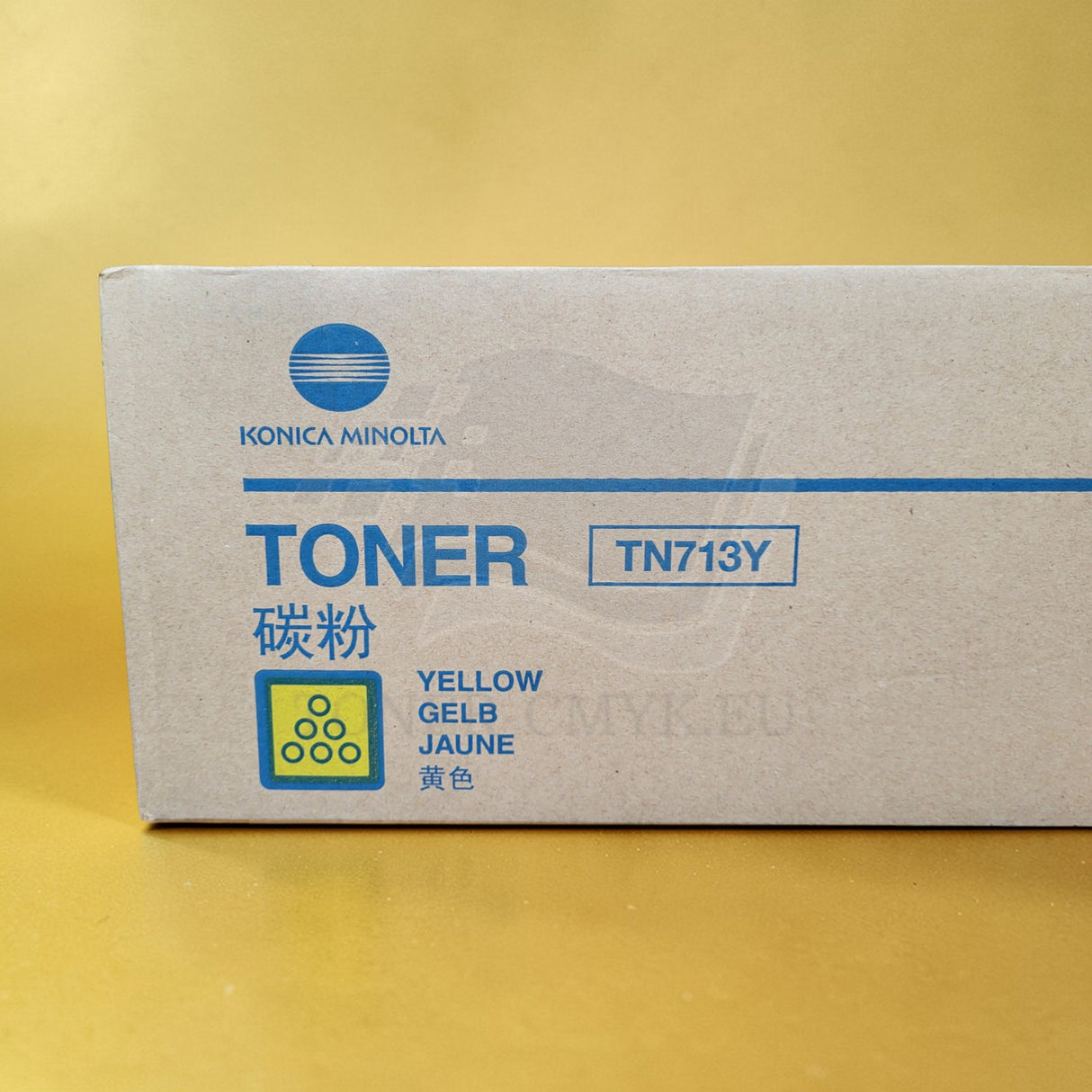 Originální toner Konica Minolta TN713Y Gelb (žlutý) A9K8250 pro Bizhub C659 C759