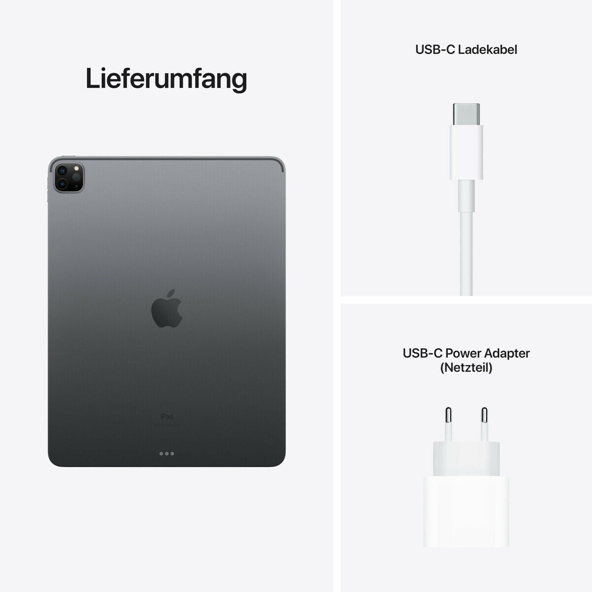 "Apple iPad Pro 12,9" (5.Gen. 2021) Wi-Fi + mobilní 256GB vesmírně šedá NEU