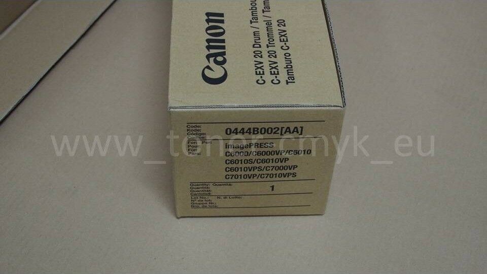 "Original Canon C-EXV 20 Drum 0444B002 imagePress C6000 C6010 C7000VP