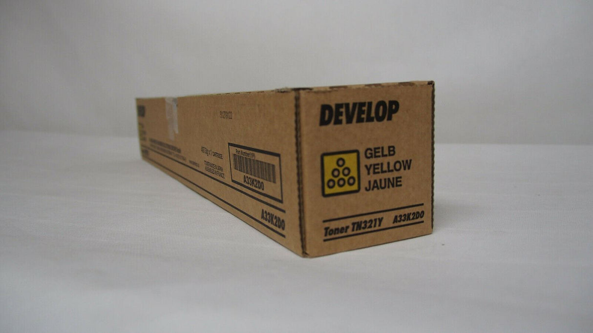 "Original Develop TN-321 Toner Yellow A33K2D0 Ineo + 224 284 364