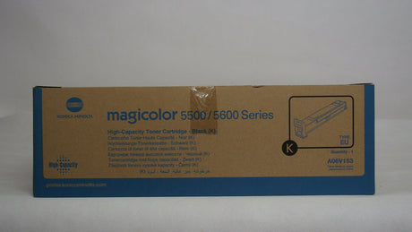 "Original Konica Minolta Black Toner A06V153 Magicolor 5500 5570 5600 5670 NEU