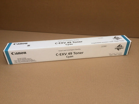 "Toner d'origine Canon C-EXV 49 Cyan 8525B002 IR Advance C3320 / C3325 / C3330